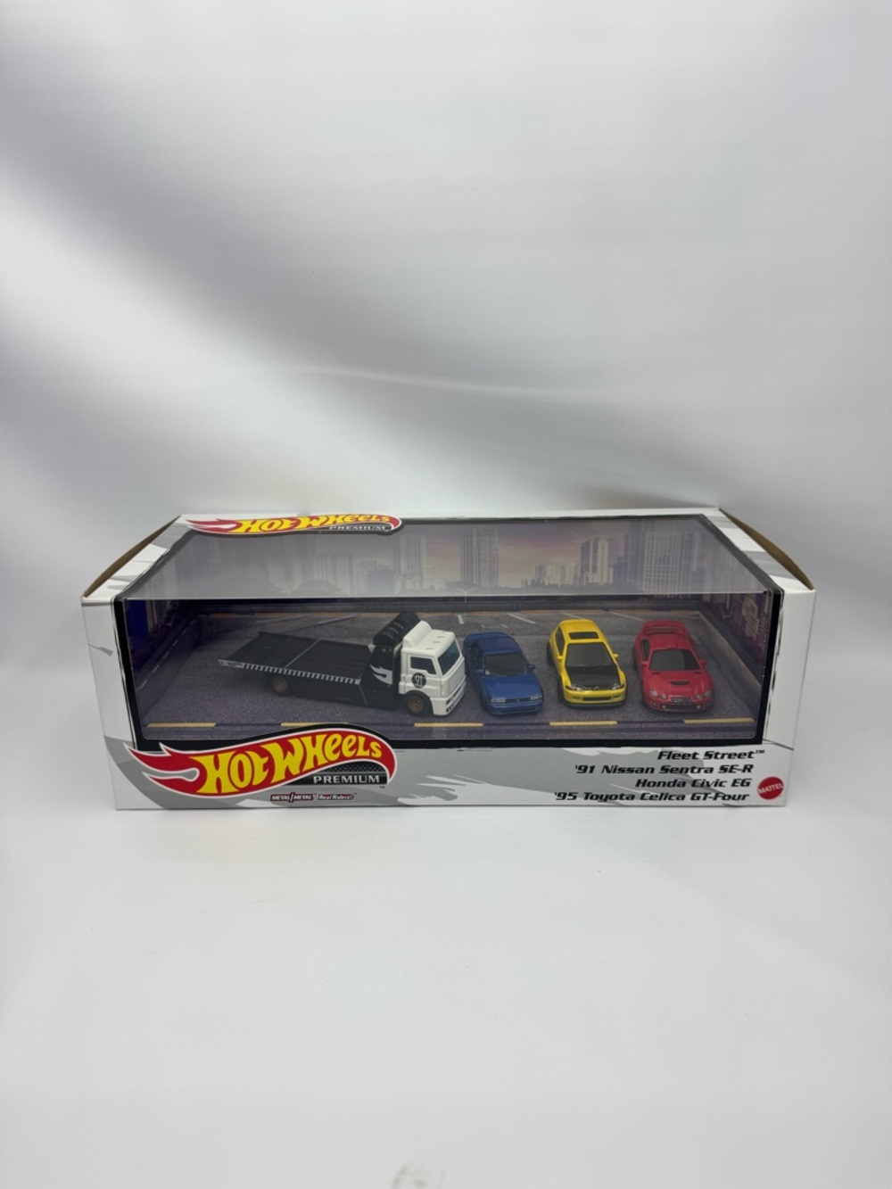 Hot Wheels Premium Fleet Street Diorama set